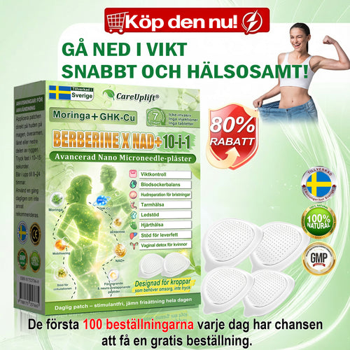 CareUplift®⏳ SISTA 10 BOXAR TILLGÄNGLIGA — FÅ 80 % RABATT NU INNAN ÅRETS SISTA ERBJUDANDE SLUTAR!