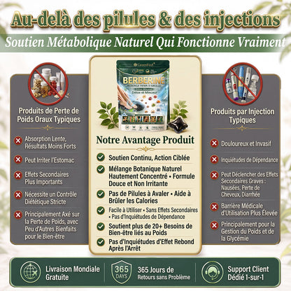 ☘️ GreenFeel® Berbérine, Moringa & Venin d’Abeille – Perles Détox Minceur pour Bain de Pieds, soutenant la gestion du poids, le drainage lymphatique, une circulation saine, le bien-être féminin et une peau visiblement plus ferme. 🔥