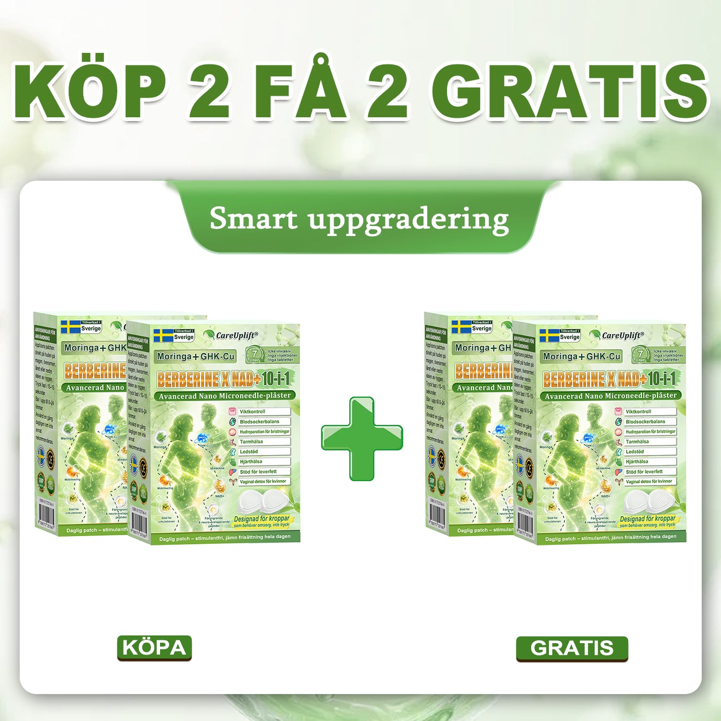 CareUplift®🎁 SPARA 30% IDAG! Endast 10 lådor kvar — Missa inte detta i år igen!